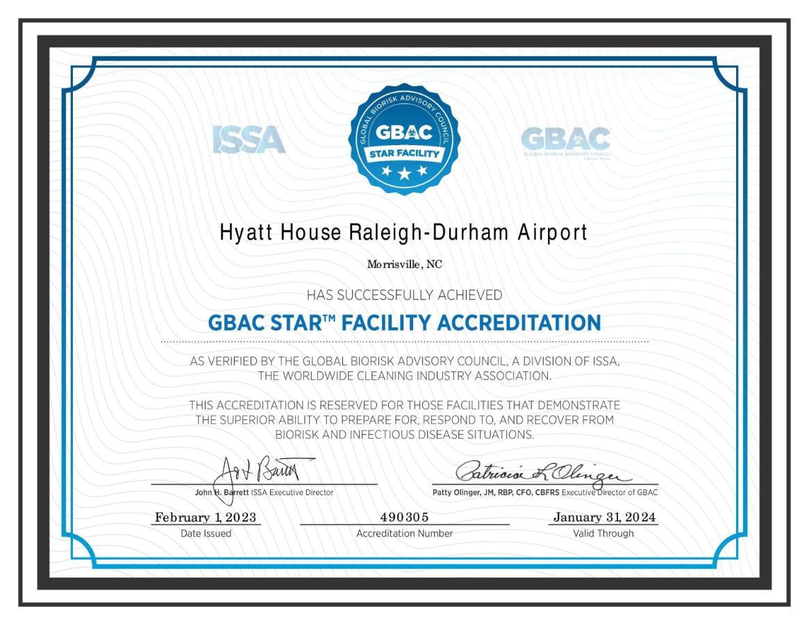 מלון מוריסוויל Hyatt House Raleigh Durham Airport מראה חיצוני תמונה